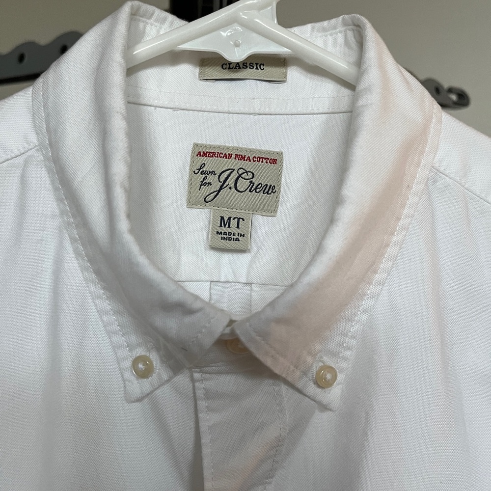J Crew Ultimate Pima Cotton Oxford